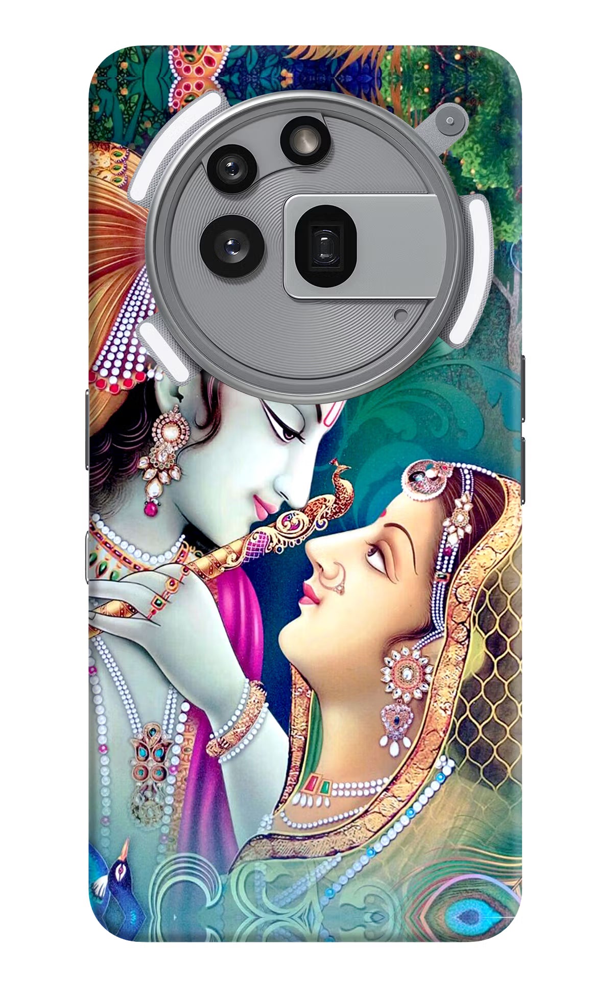 Lord Radha Krishna Nothing Phone 3a Pro Hard Case Back Cover by Casekaro