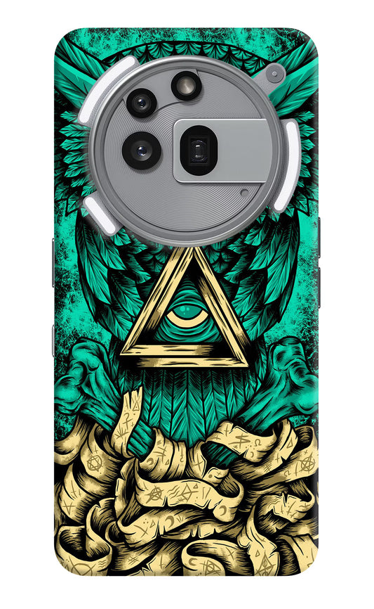 Green Owl Nothing Phone 3a Pro Hard Case Back Cover by Casekaro