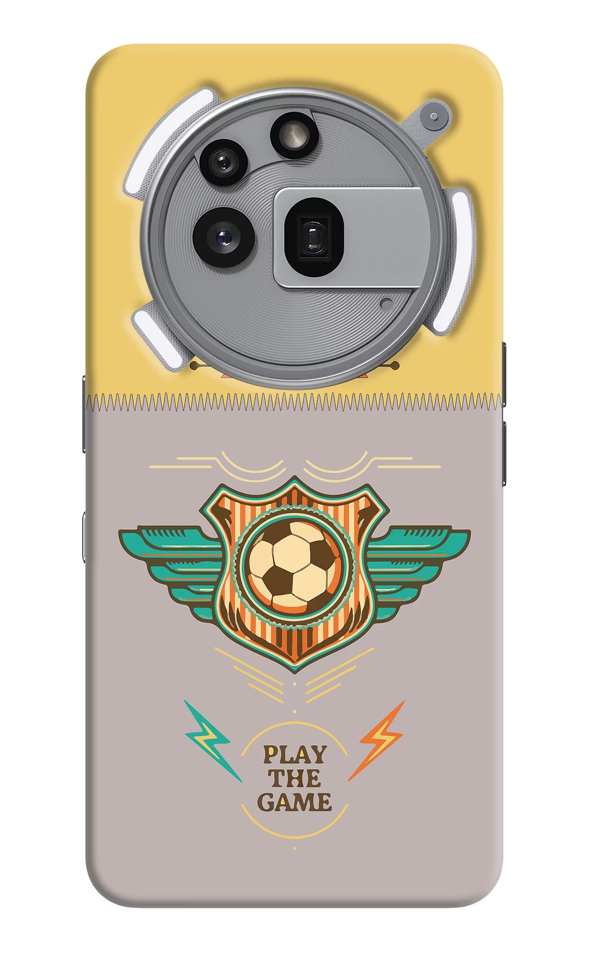 Football Nothing Phone 3a Pro Hard Case Back Cover by Casekaro