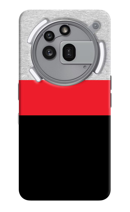 Tri Color Pattern Nothing Phone 3a Pro Hard Case Back Cover by Casekaro