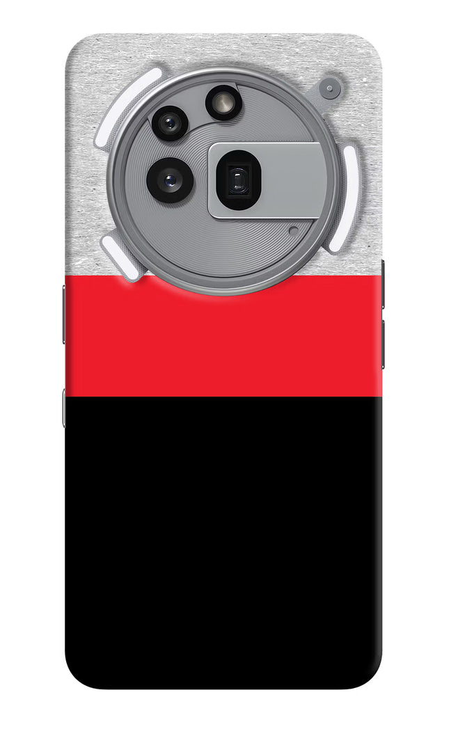Tri Color Pattern Nothing Phone 3a Pro Hard Case Back Cover by Casekaro