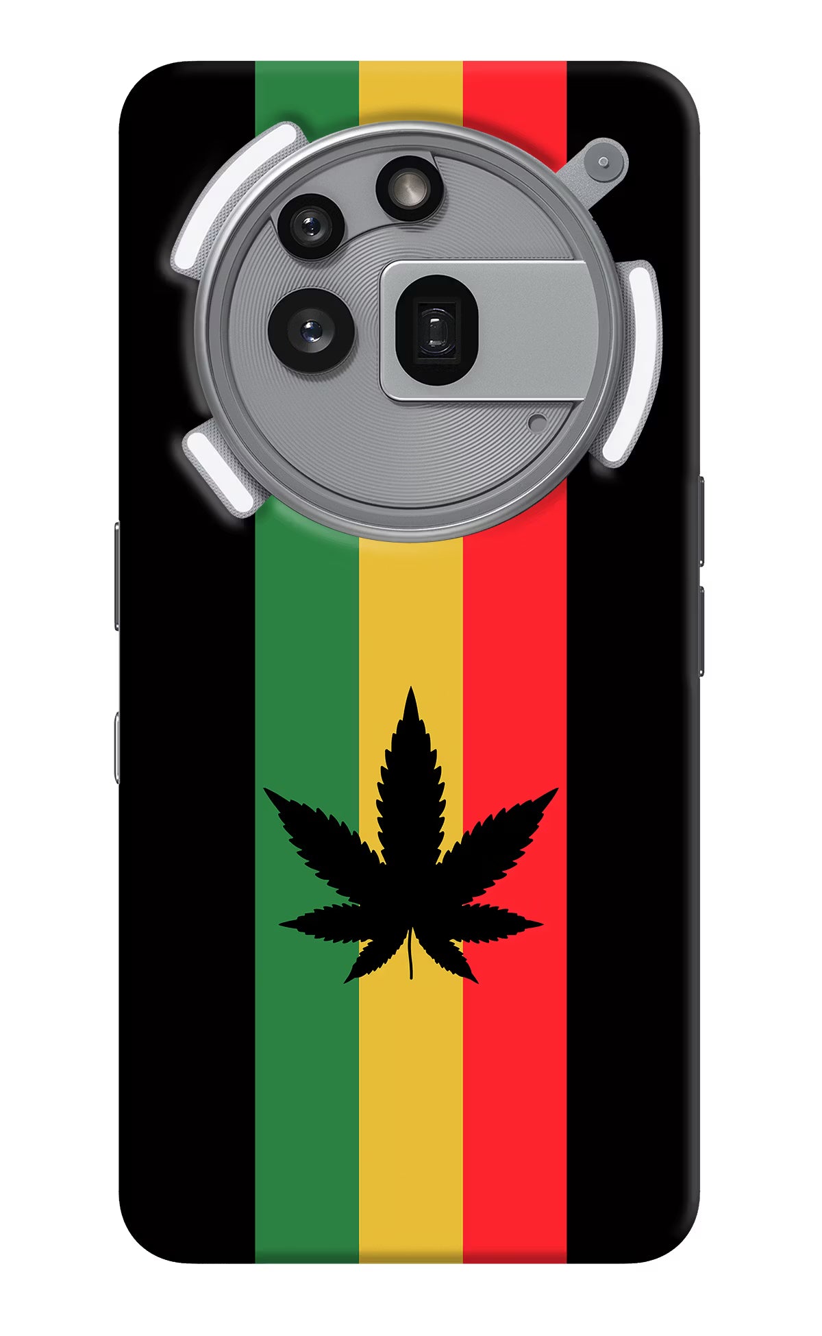 Weed Flag Nothing Phone 3a Pro Hard Case Back Cover by Casekaro