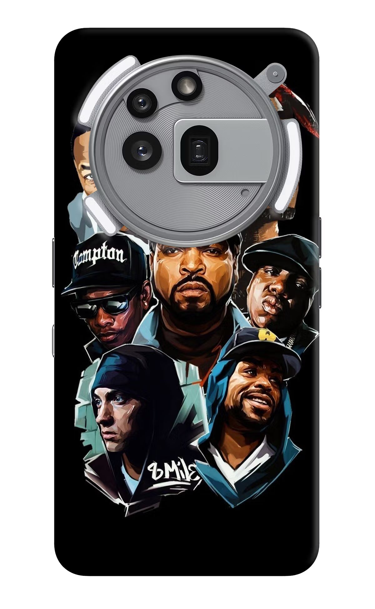Rappers Nothing Phone 3a Pro Hard Case Back Cover by Casekaro