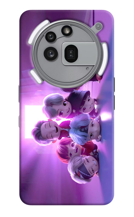 BTS Chibi Nothing Phone 3a Pro Hard Case Back Cover by Casekaro