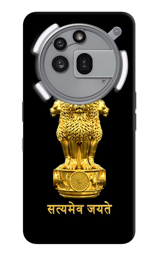 Satyamev Jayate Golden Nothing Phone 3a Pro Hard Case Back Cover by Casekaro