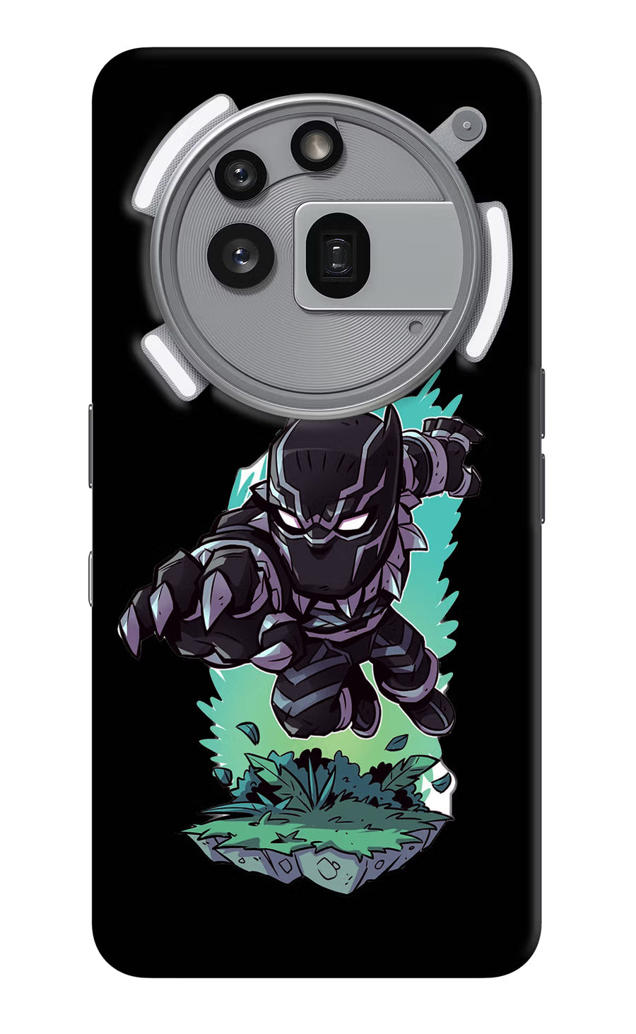 Black Panther Nothing Phone 3a Pro Back Cover, Hard case