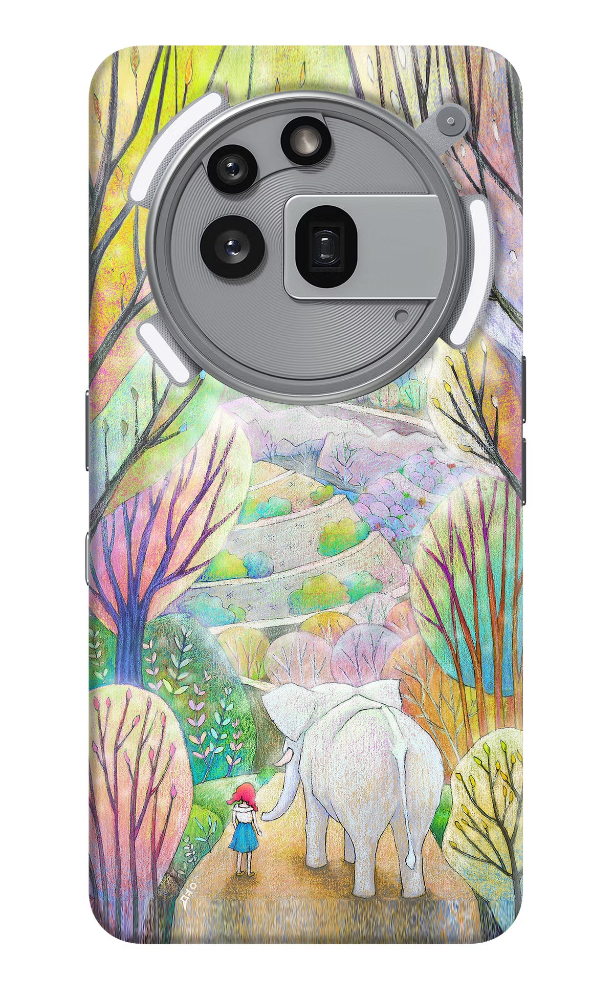 Nature Painting Nothing Phone 3a Pro Hard Case Back Cover by Casekaro