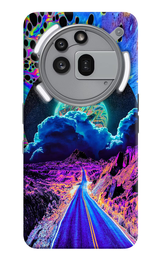 Psychedelic Painting Nothing Phone 3a Pro Hard Case Back Cover by Casekaro
