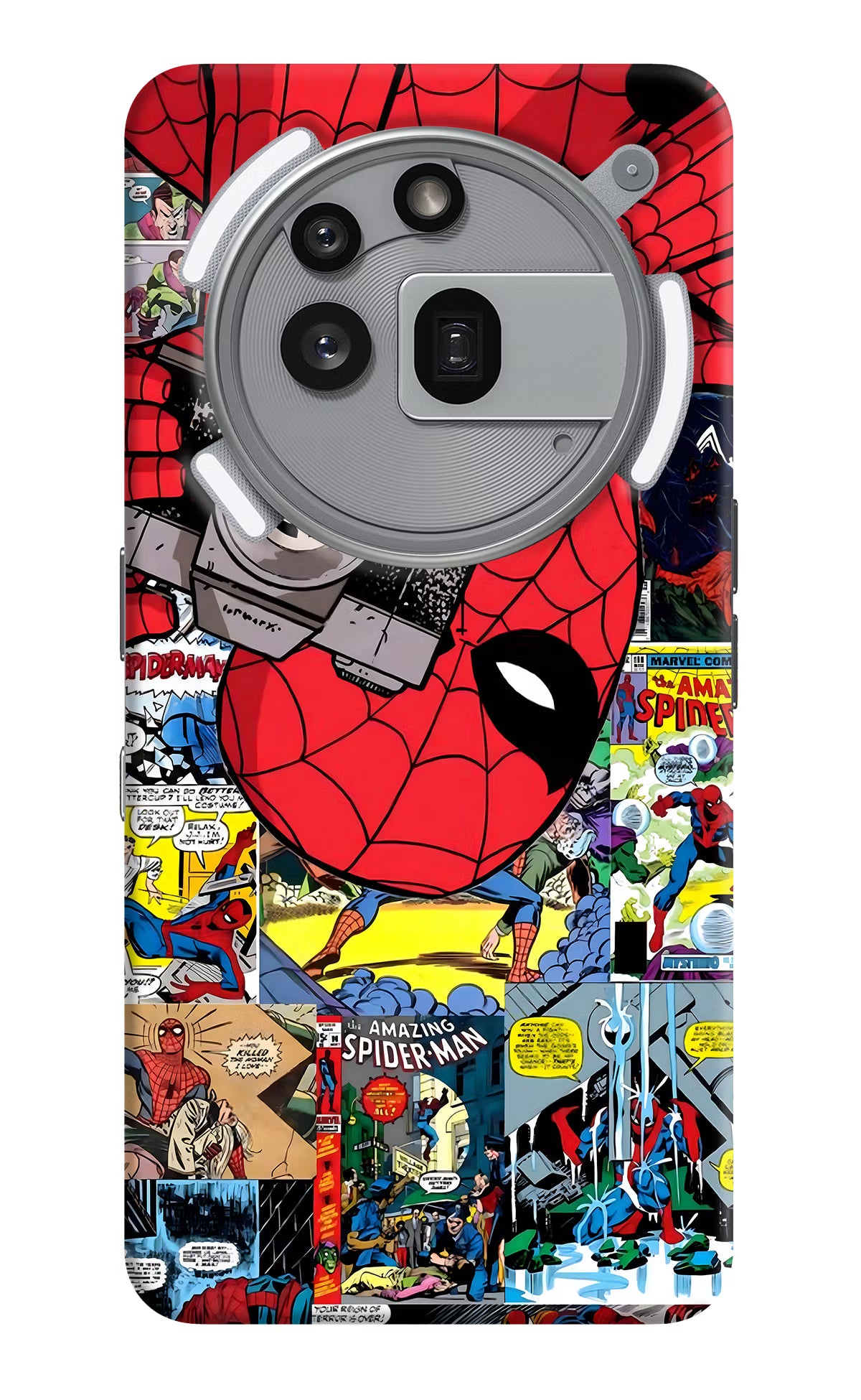 Spider Man Nothing Phone 3a Pro Hard Case Back Cover by Casekaro
