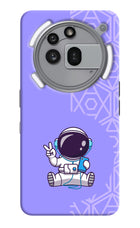 Cute Astronaut Chilling Nothing Phone 3a Pro Hard Case Back Cover by Casekaro