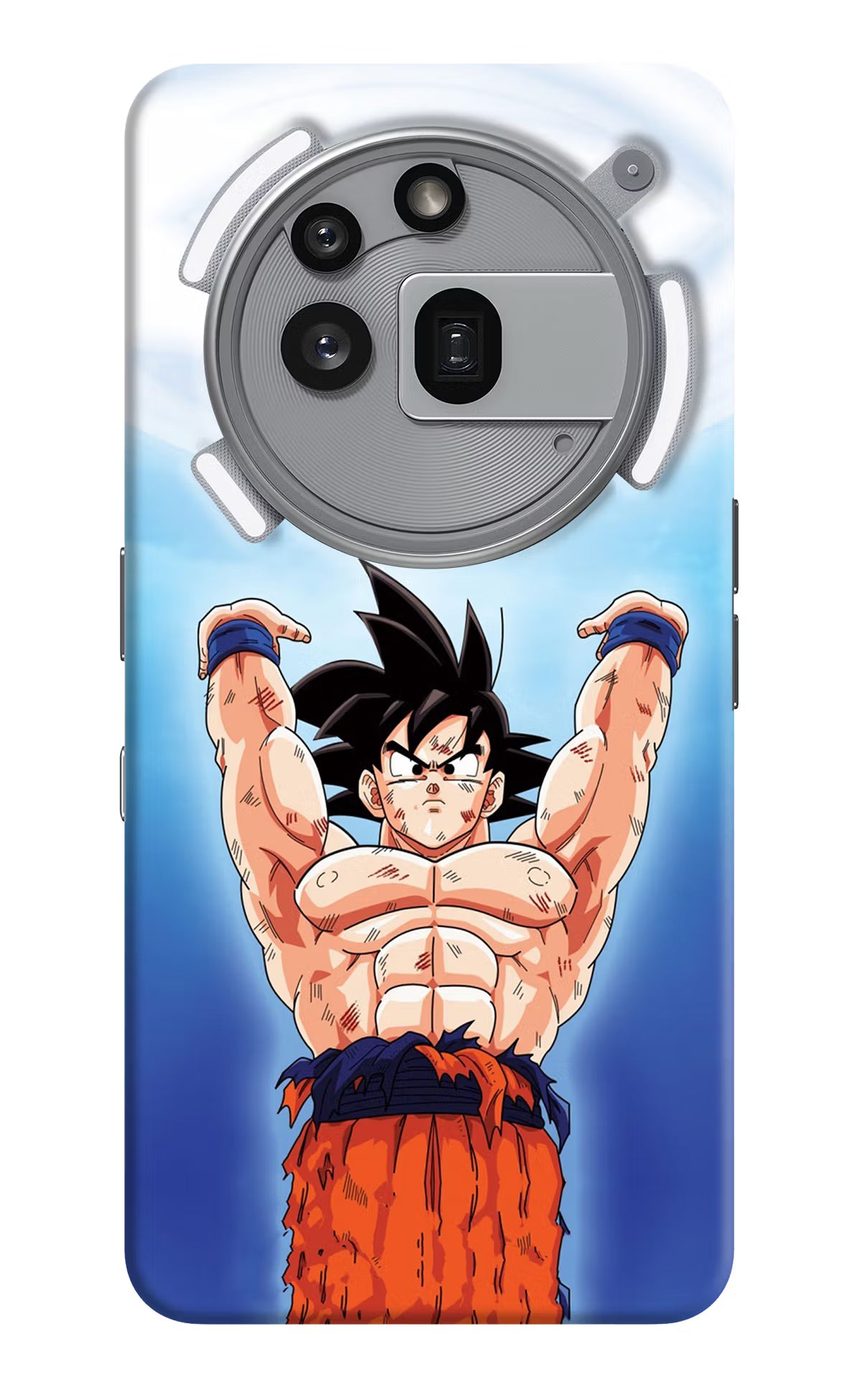 Goku Power Nothing Phone 3a Pro Hard Case Back Cover by Casekaro