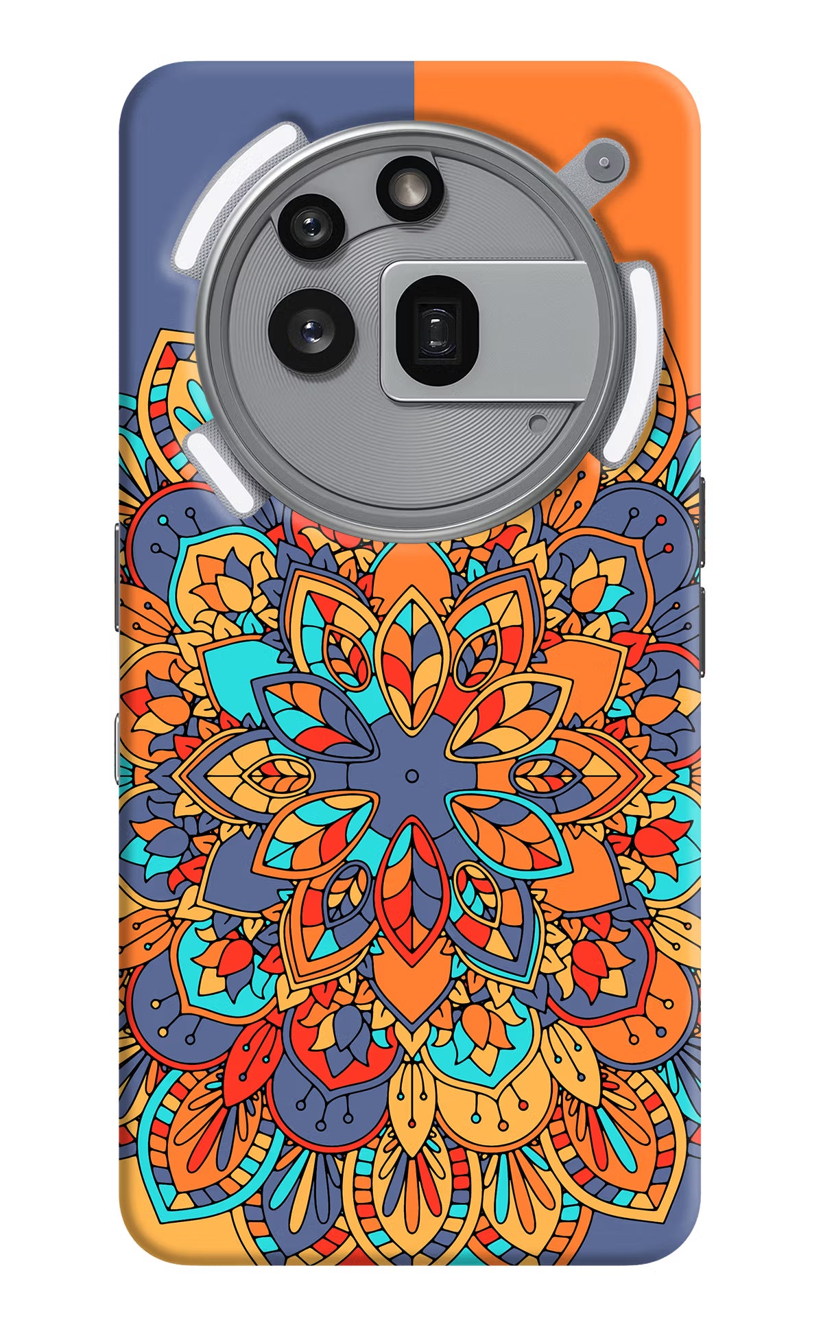 Color Mandala Nothing Phone 3a Pro Hard Case Back Cover by Casekaro