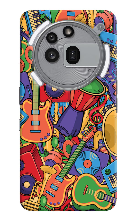 Music Instrument Doodle Nothing Phone 3a Pro Hard Case Back Cover by Casekaro