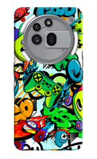 Game Doodle Nothing Phone 3a Pro Hard Case Back Cover by Casekaro