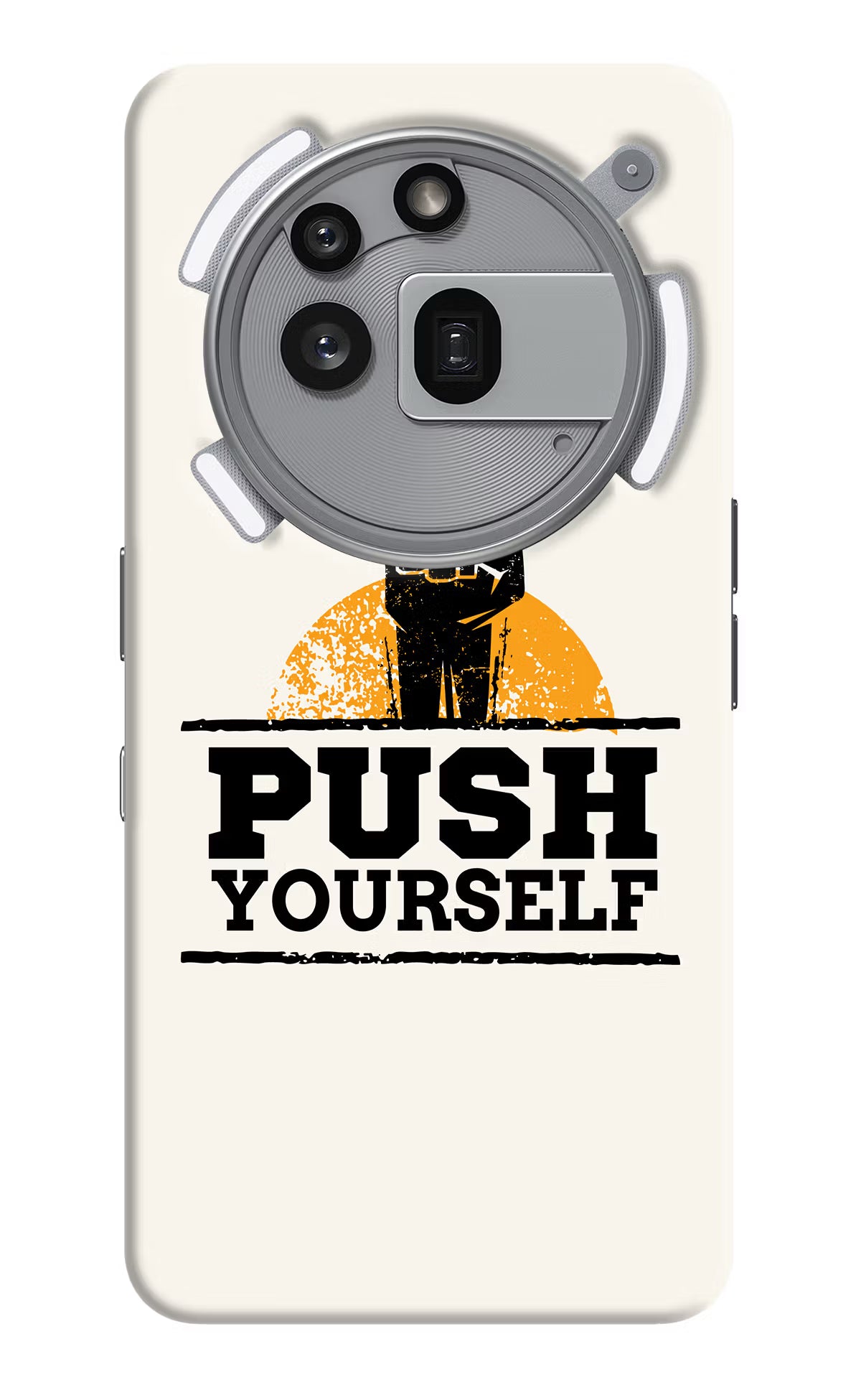 Push Yourself Nothing Phone 3a Pro Hard Case Back Cover by Casekaro