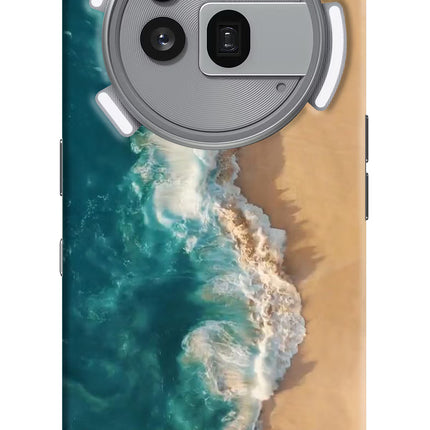 Ocean Beach Nothing Phone 3a Pro Hard Case Back Cover by Casekaro
