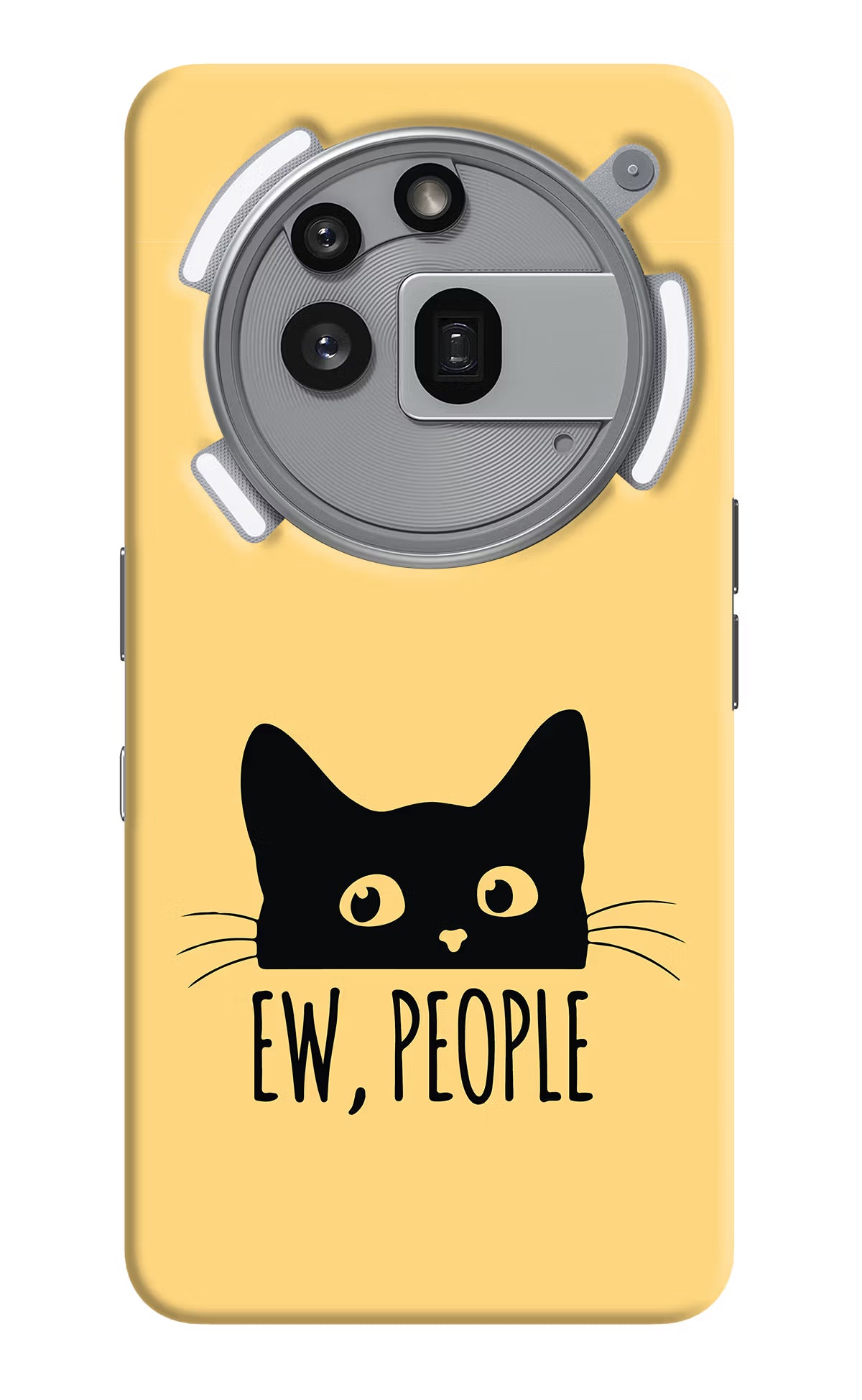 Ew People Catitude Nothing Phone 3a Pro Hard Case Back Cover by Casekaro