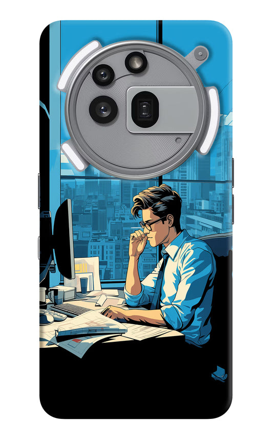 Focused Hustler (AI Generated) Nothing Phone 3a Pro Hard Case Back Cover by Casekaro