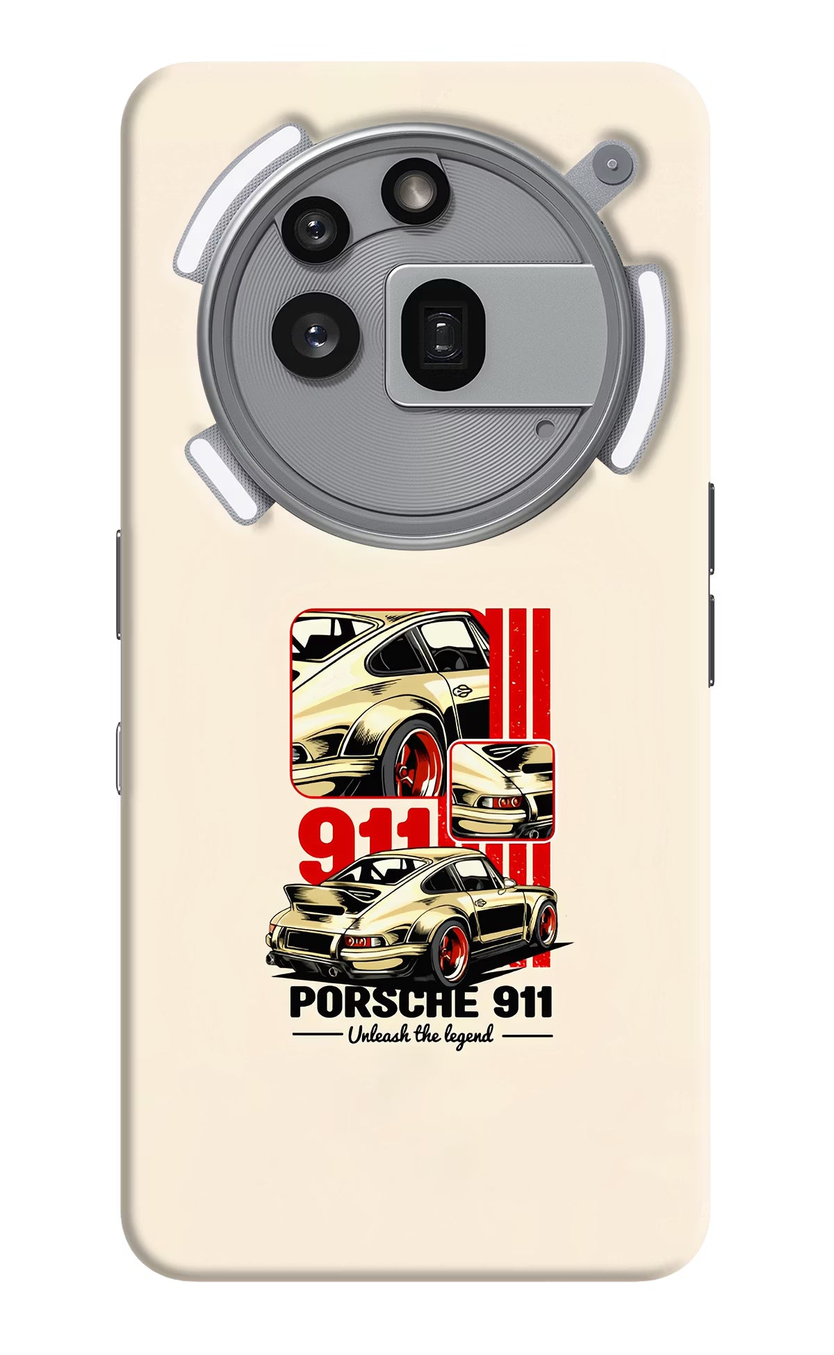 Classic Porsche 911 Nothing Phone 3a Pro Hard Case Back Cover by Casekaro