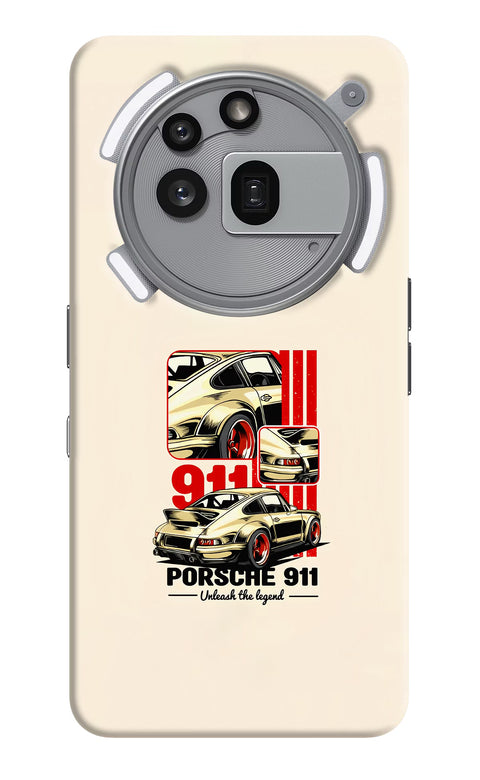 Classic Porsche 911 Nothing Phone 3a Pro Back Cover