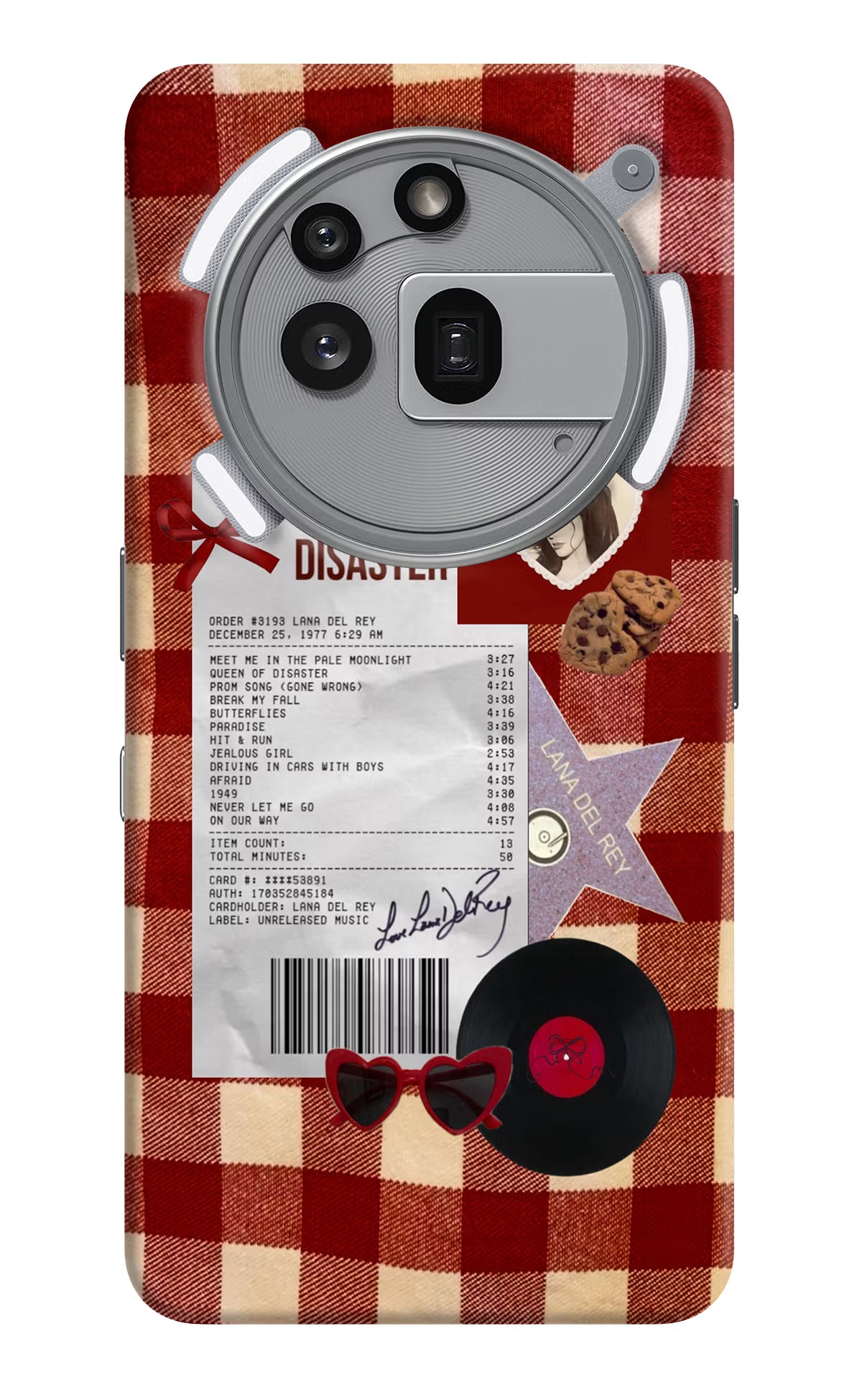 Queen of Disaster Nothing Phone 3a Pro Hard Case Back Cover by Casekaro