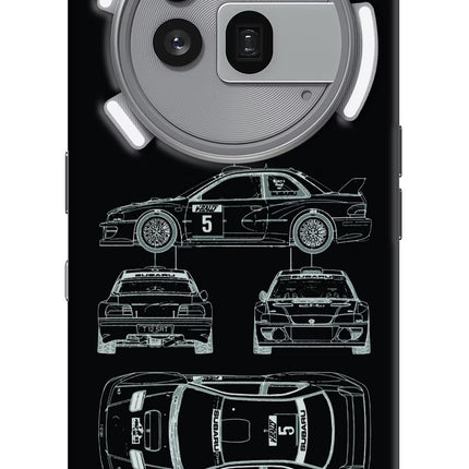 WRC'99 Nothing Phone 3a Pro Hard Case Back Cover by Casekaro