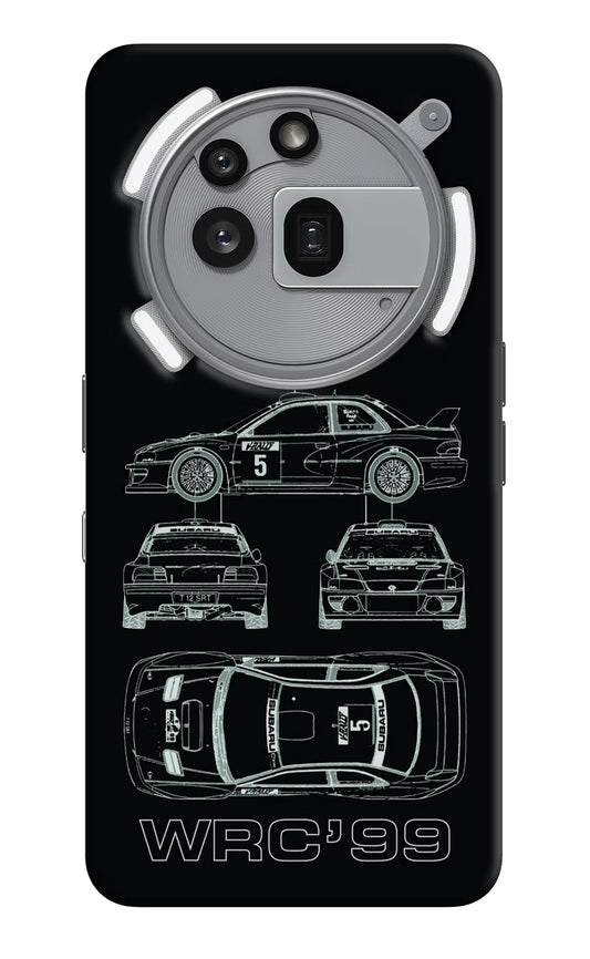 WRC'99 Nothing Phone 3a Pro Hard Case Back Cover by Casekaro