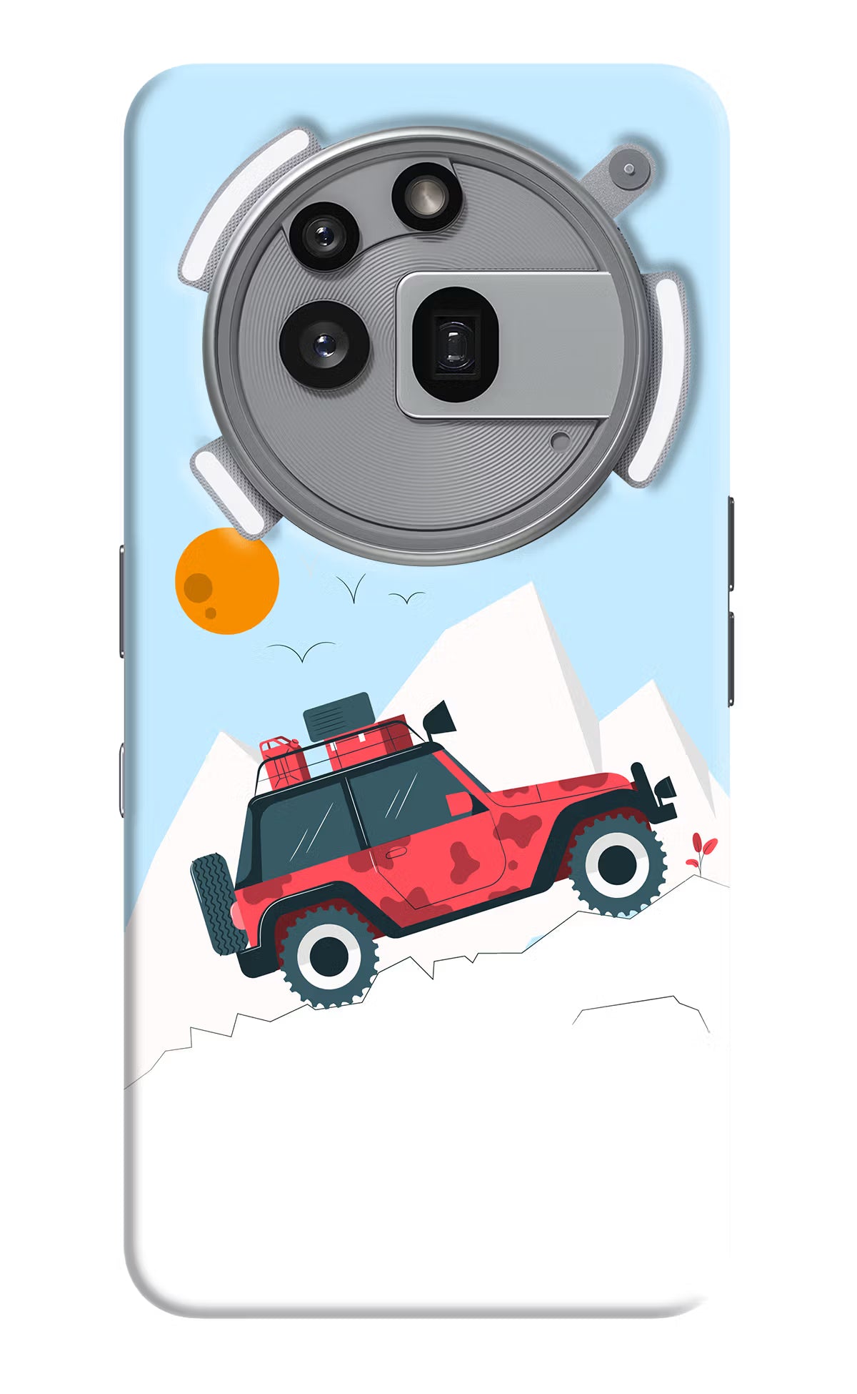 Mountain Trail Beast Nothing Phone 3a Pro Hard Case Back Cover by Casekaro