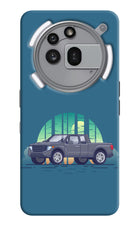 Retro Garage Vibe Nothing Phone 3a Pro Hard Case Back Cover by Casekaro