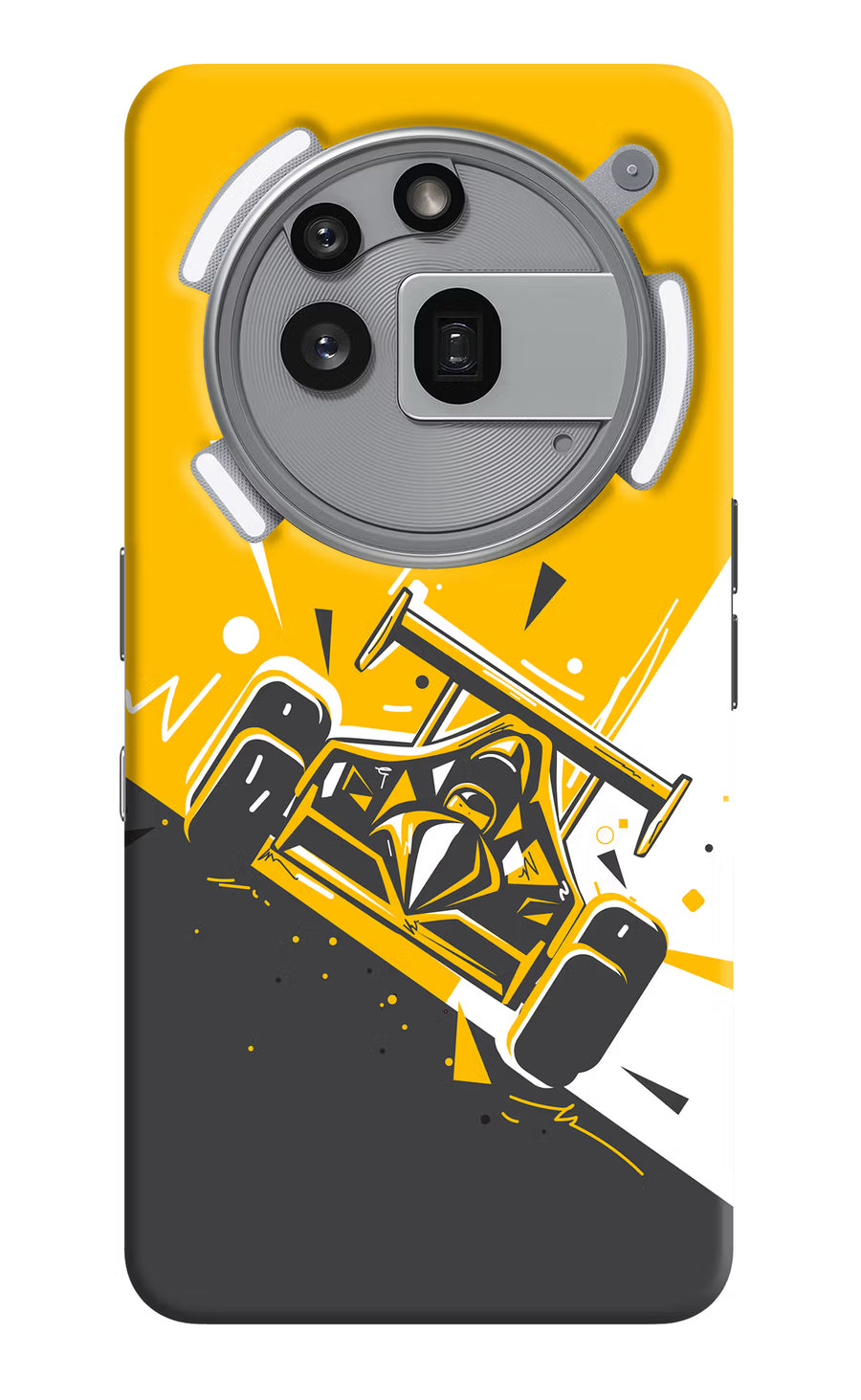 Track King Nothing Phone 3a Pro Back Cover, Hard case
