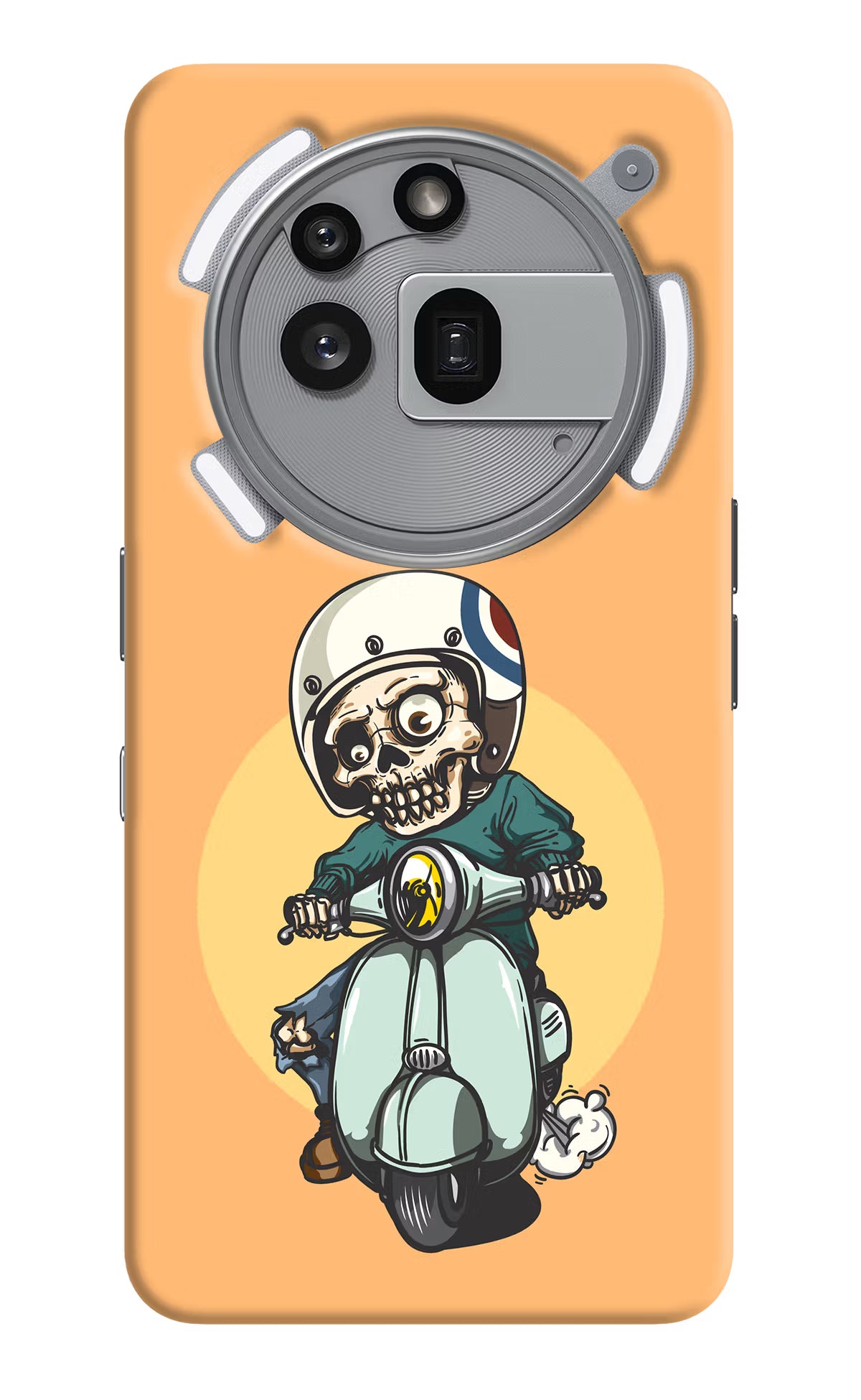 Undead Biker Nothing Phone 3a Pro Hard Case Back Cover by Casekaro
