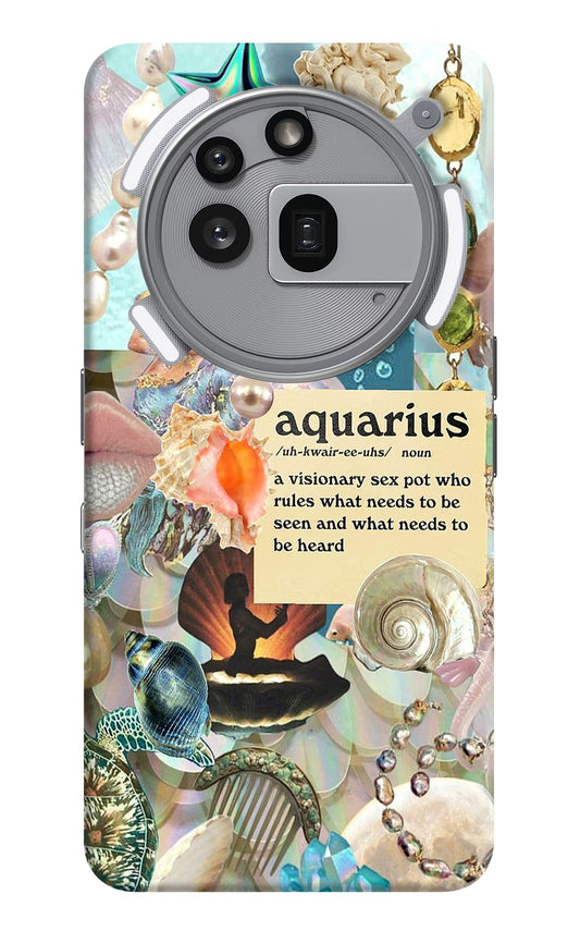 Aquarius Zodiac Nothing Phone 3a Pro Hard Case Back Cover by Casekaro