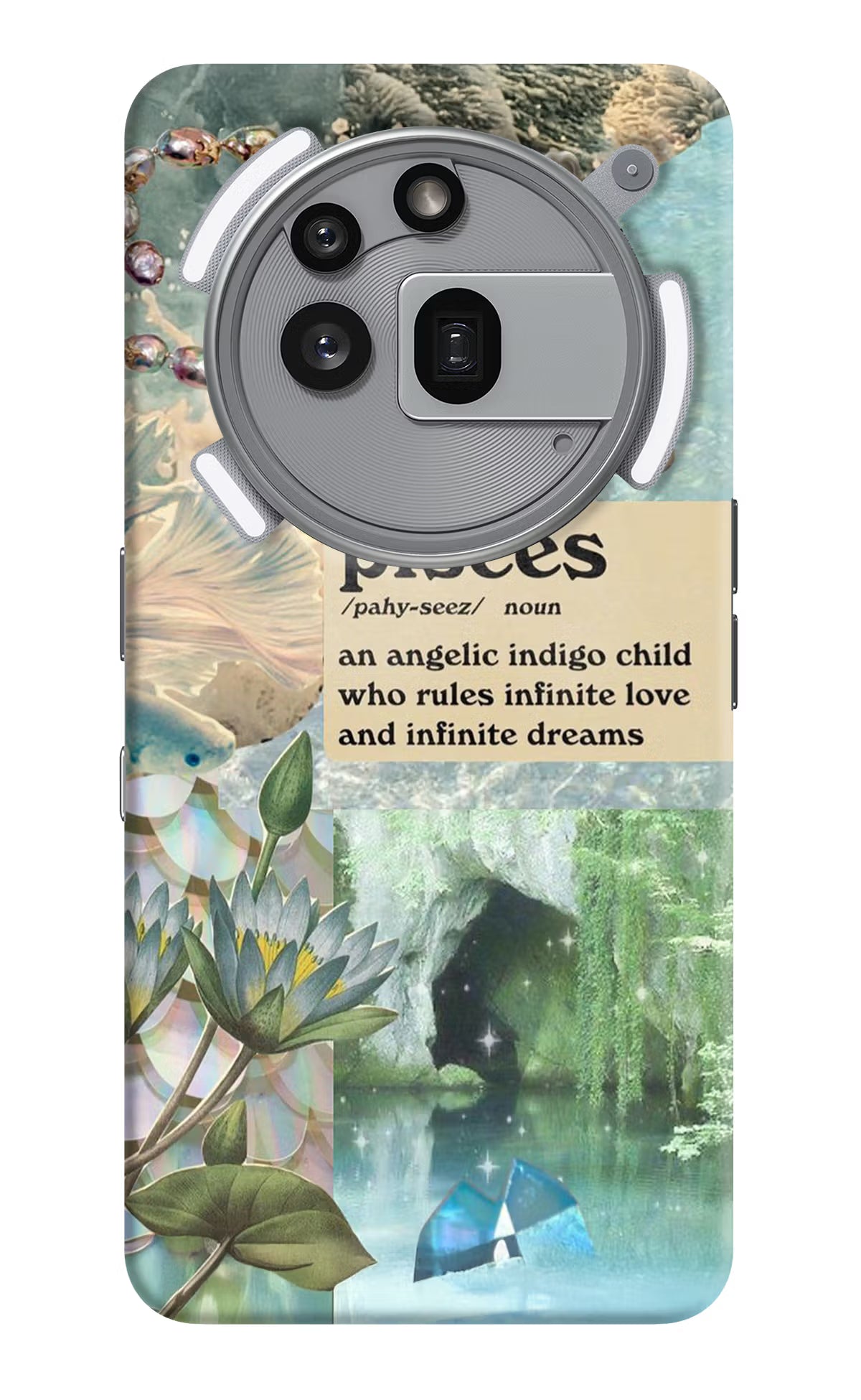 Pisces Zodiac Nothing Phone 3a Pro Hard Case Back Cover by Casekaro