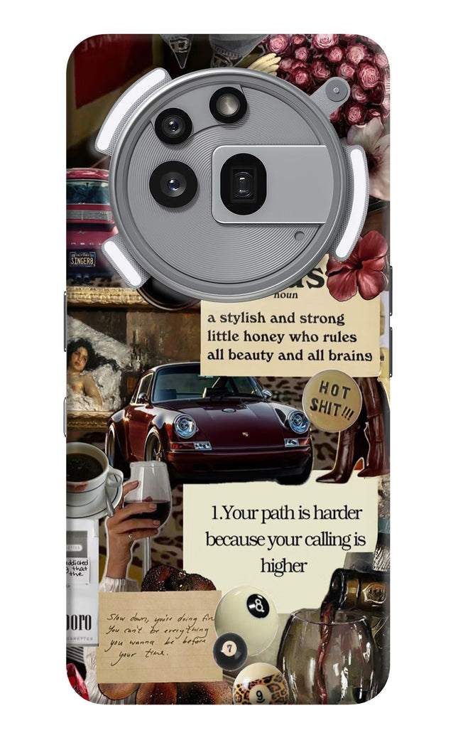 Taurus Zodiac Nothing Phone 3a Pro Hard Case Back Cover by Casekaro