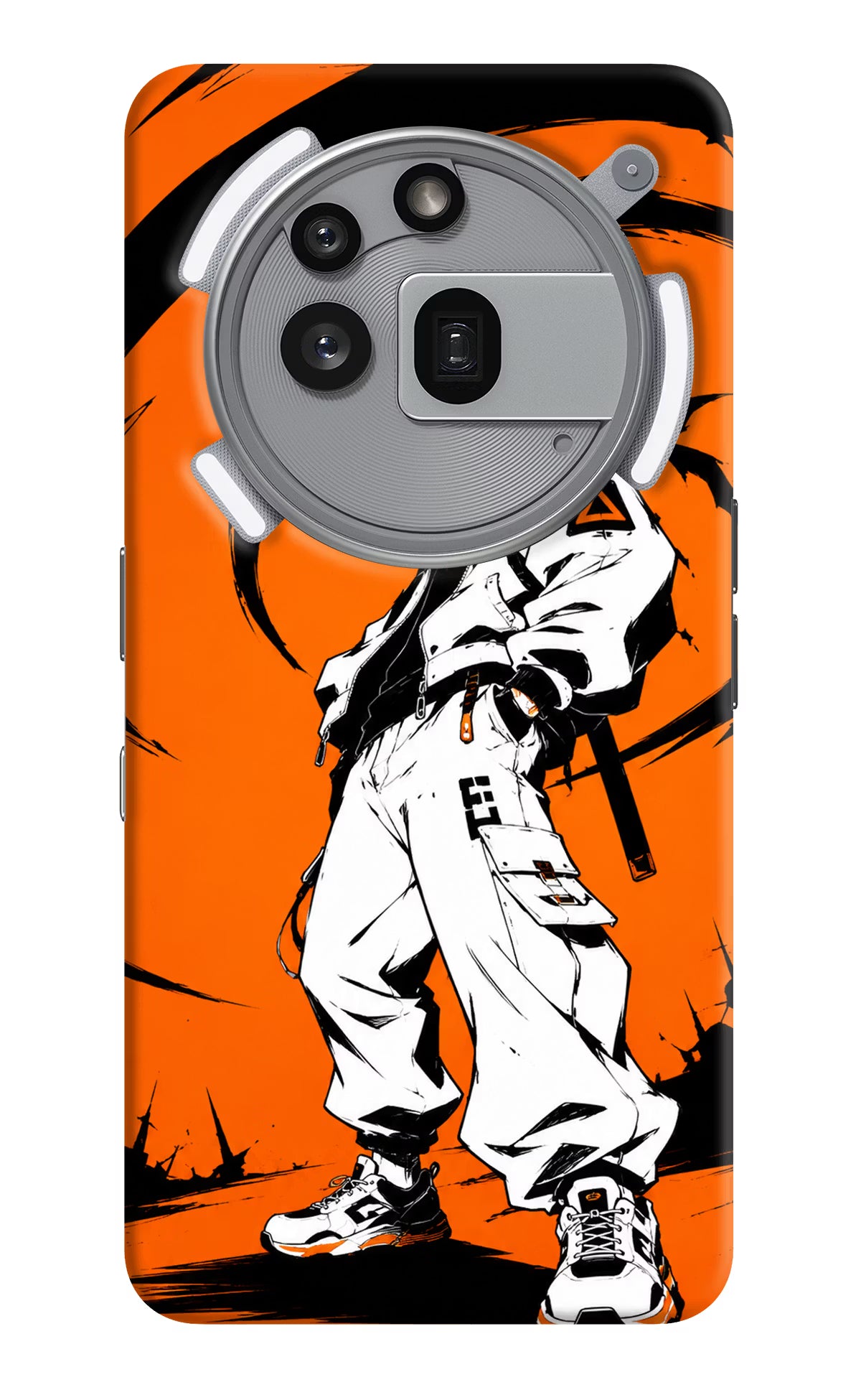 Street Samurai  Nothing Phone 3a Pro Hard Case Back Cover by Casekaro