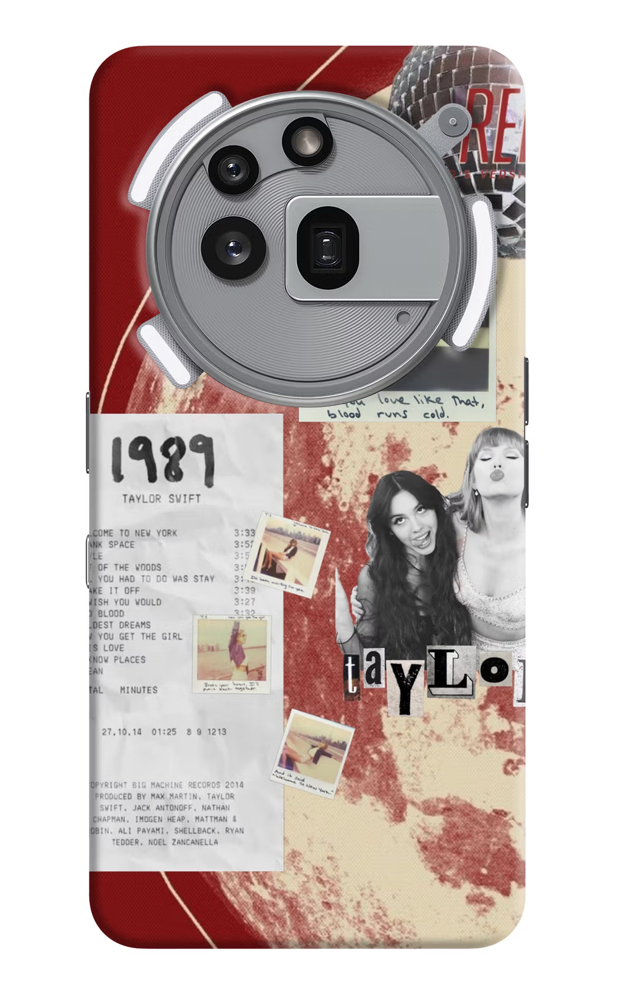 Taylor Swift Nothing Phone 3a Pro Back Cover
