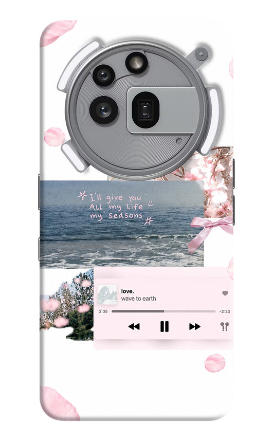 Wave to earth Nothing Phone 3a Pro Hard Case Back Cover by Casekaro