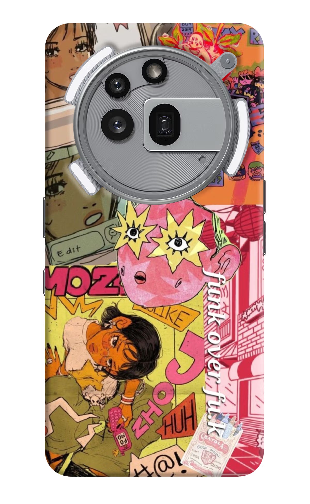 Funkover Nothing Phone 3a Pro Back Cover
