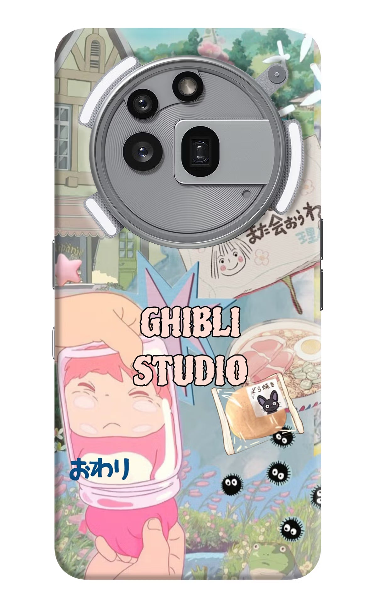 Studio Ghibli Nothing Phone 3a Pro Back Cover