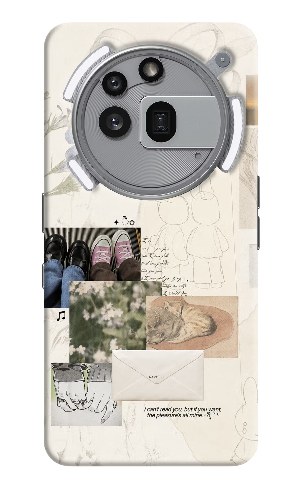 Soft Aesthetic Nothing Phone 3a Pro Back Cover
