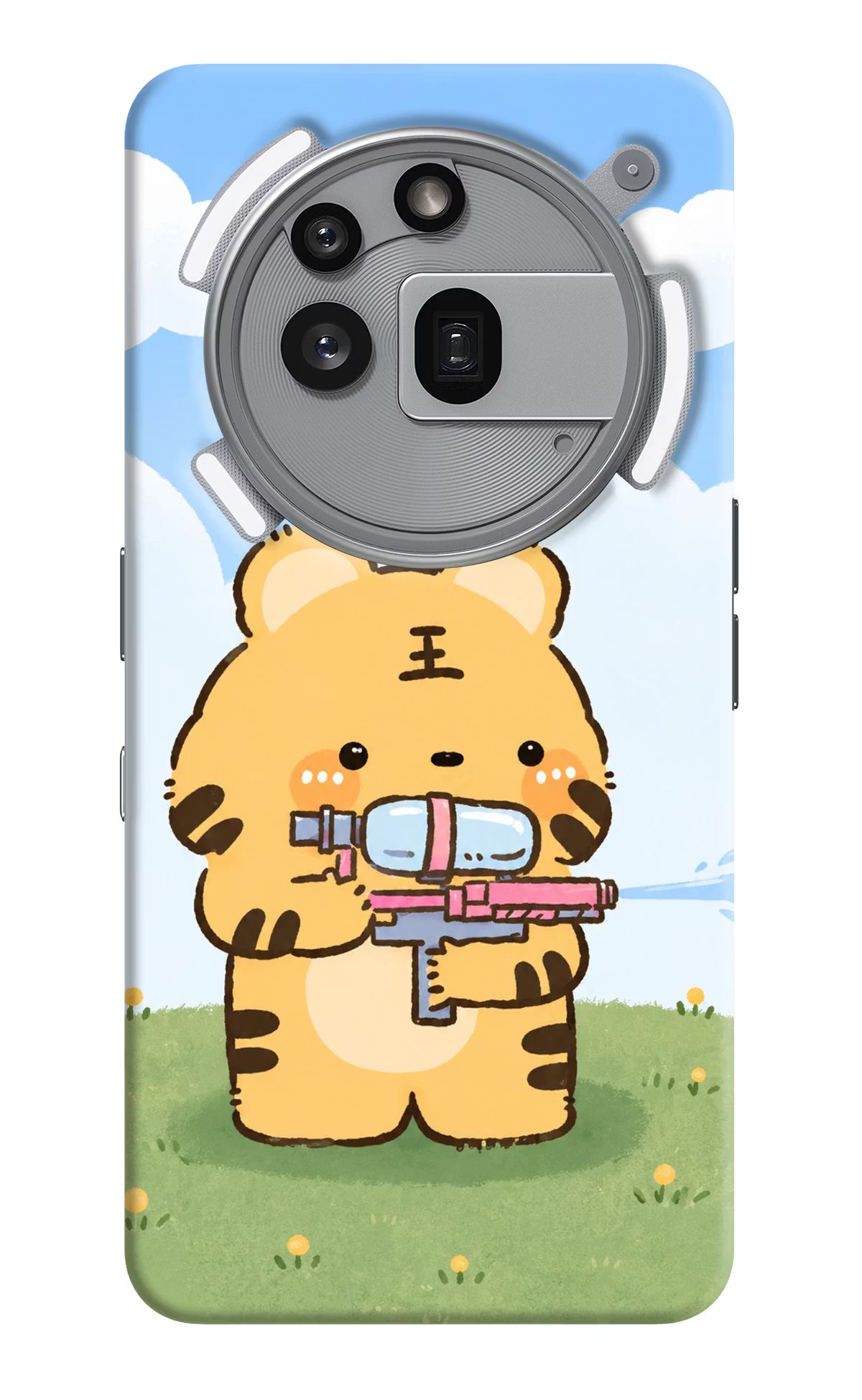 Tiger Treat Nothing Phone 3a Pro Back Cover