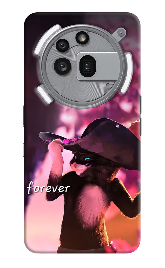 Forever Cat Nothing Phone 3a Pro Hard Case Back Cover by Casekaro