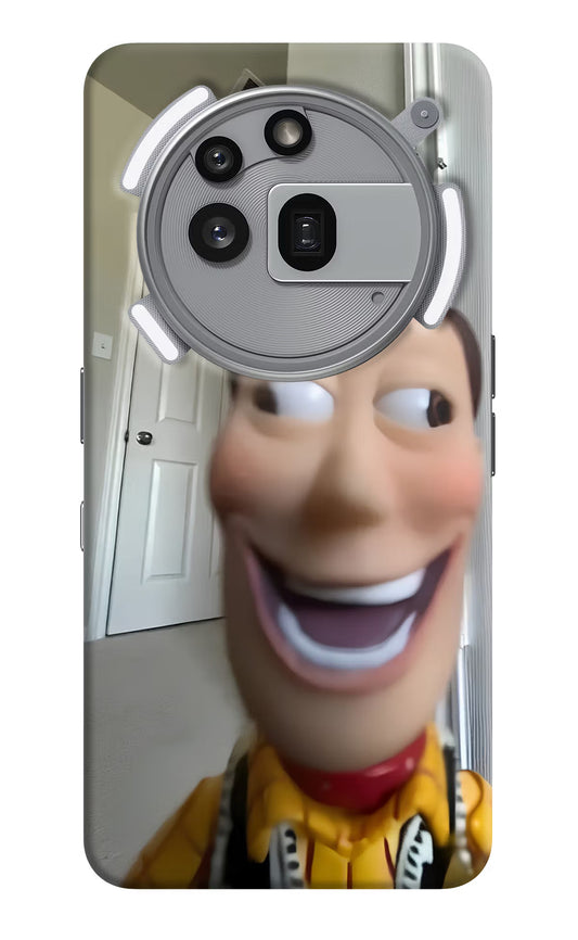 Side Eye Woody Nothing Phone 3a Pro Hard Case Back Cover by Casekaro