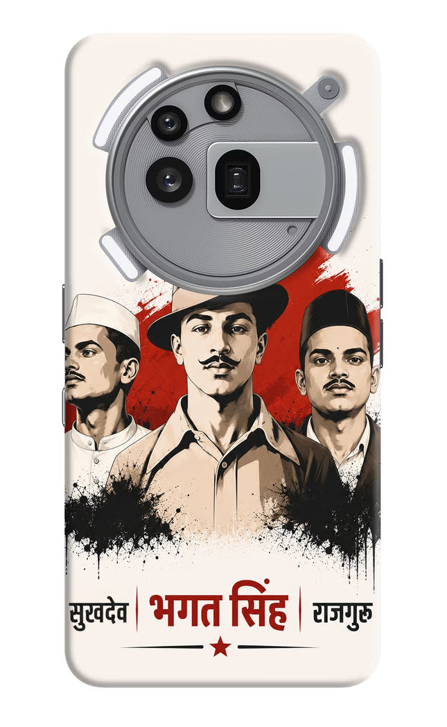 Bhagat Singh Trio Nothing Phone 3a Pro Hard Case Back Cover by Casekaro