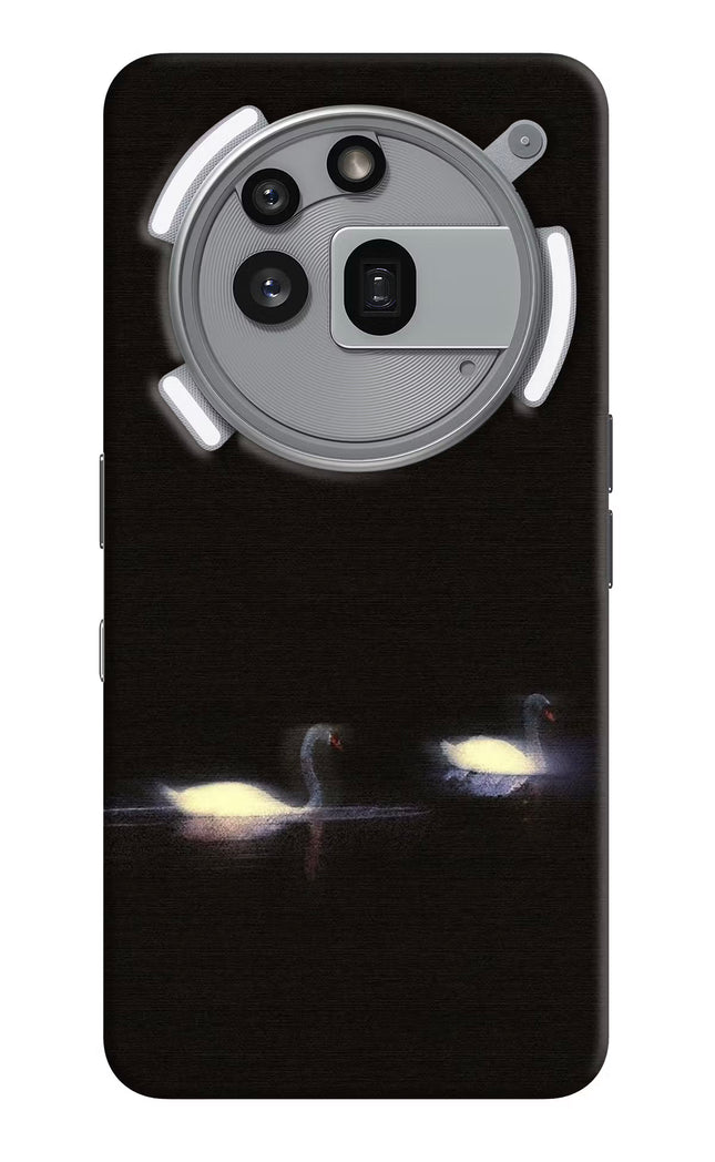 Silent Swans Nothing Phone 3a Pro Hard Case Back Cover by Casekaro