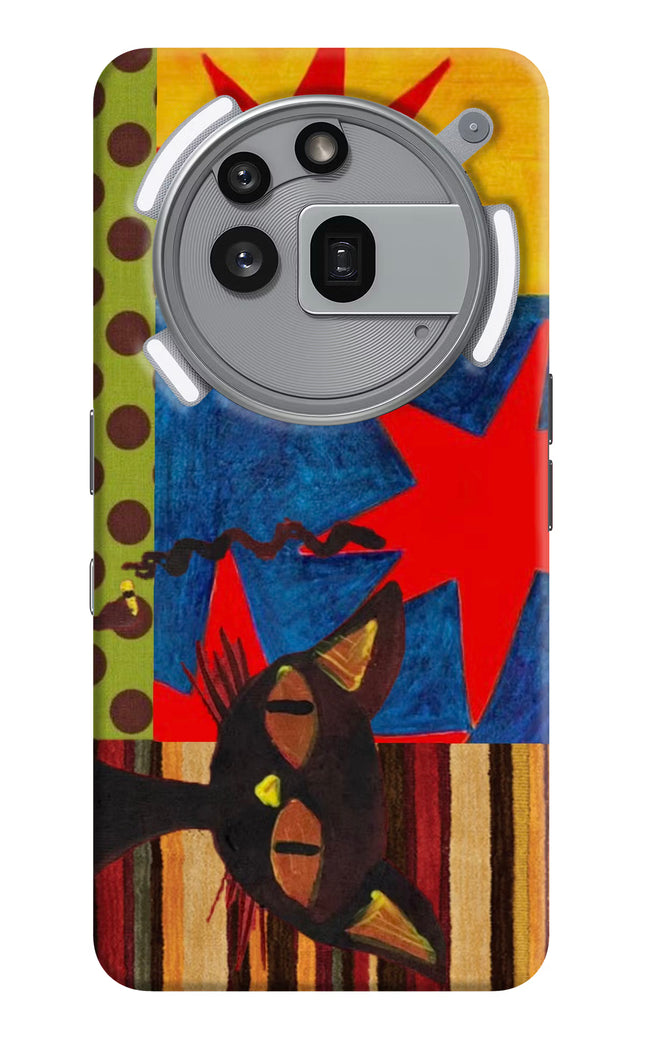 Pop Cat Nothing Phone 3a Pro Hard Case Back Cover by Casekaro