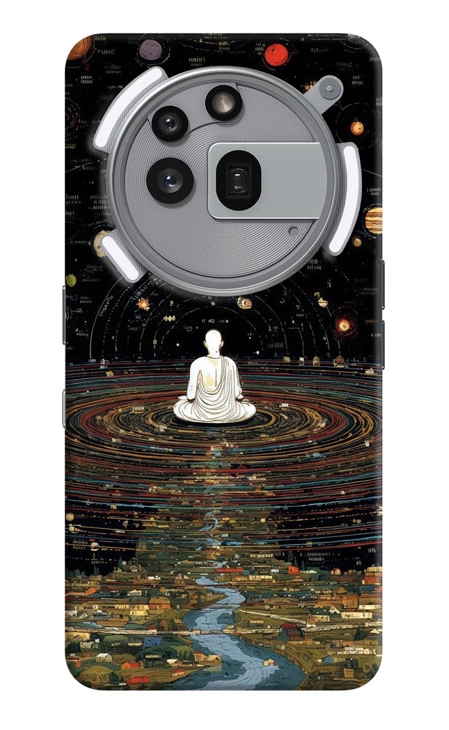 Space Monk Nothing Phone 3a Pro Hard Case Back Cover by Casekaro