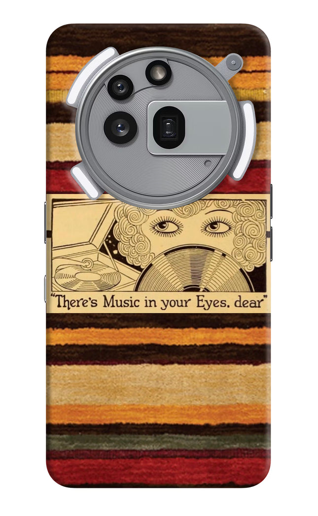 Vinyl Stripes Nothing Phone 3a Pro Hard Case Back Cover by Casekaro