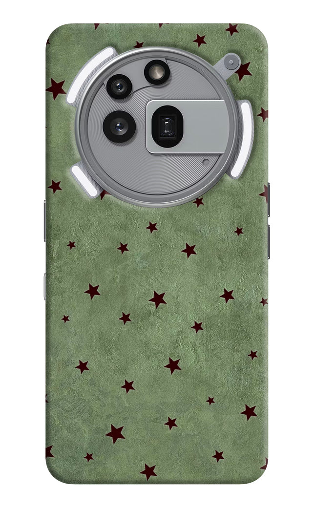 Green Stars Nothing Phone 3a Pro Hard Case Back Cover by Casekaro