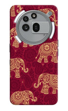 Maroon Elephant Nothing Phone 3a Pro Hard Case Back Cover by Casekaro